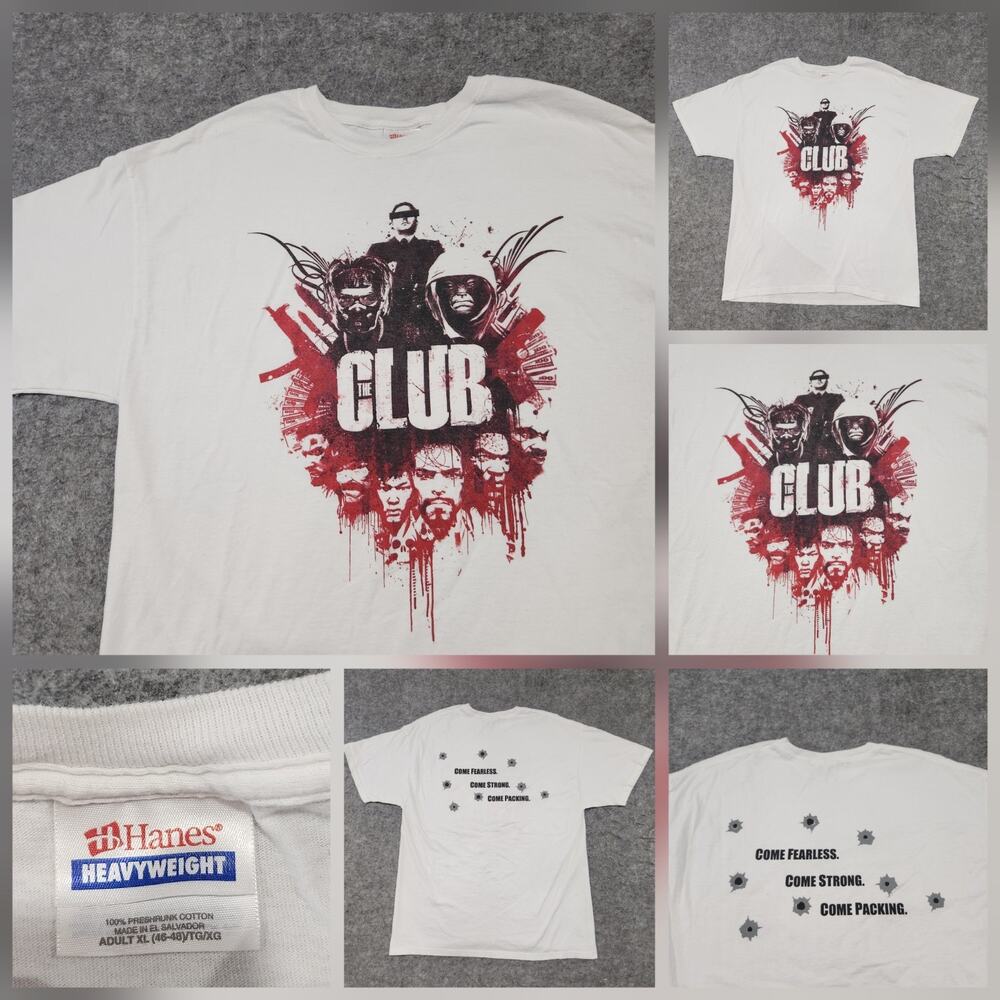 VTG Y2K The Club Video‎ Game Promo Promotional Sega Xbox Playstation T Shirt XL